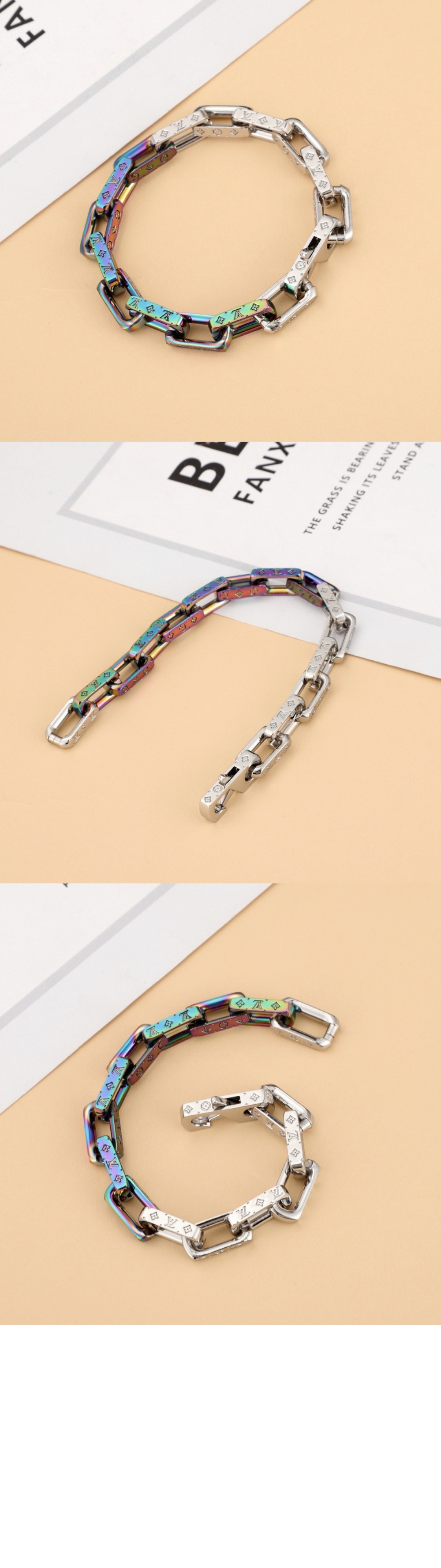 루이비통 모노그램 체인 팔찌 M69467