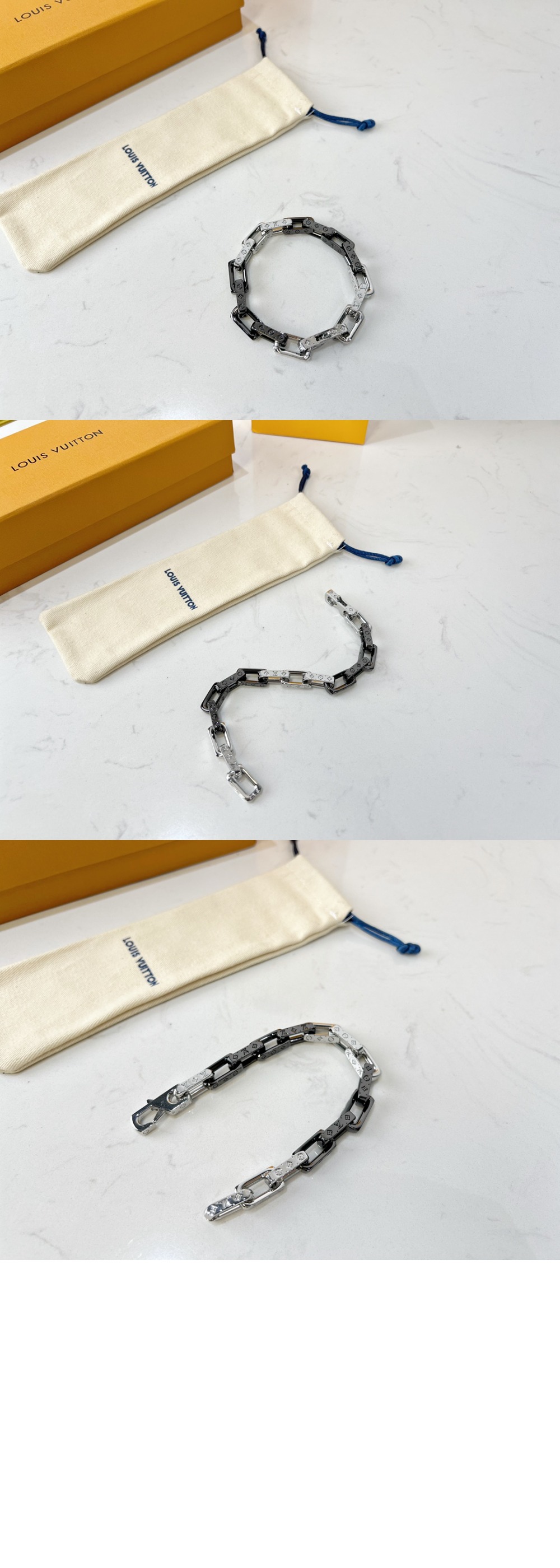 루이비통 모노그램 체인 팔찌 M00687