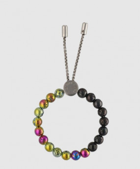 루이비통 멀티컬러 레인보우 펄 모노그램 팔찌 M68247