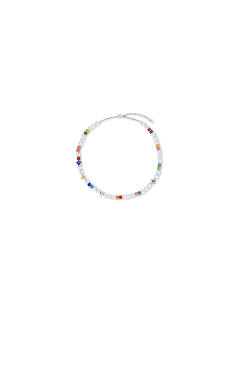 루이비통 모노그램 펄 파티 목걸이 M01500