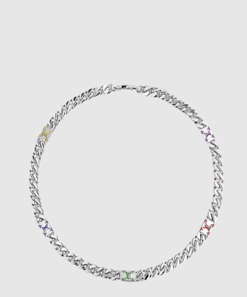 루이비통 LV 모자이크 목걸이 M01532