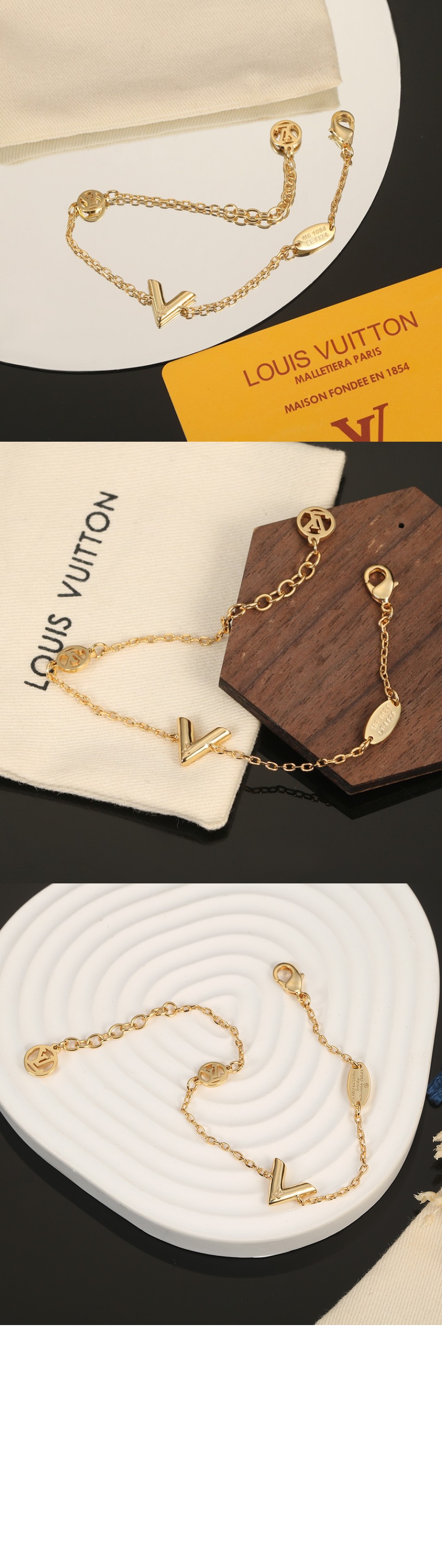 루이비통 에센셜 V 팔찌 M00858