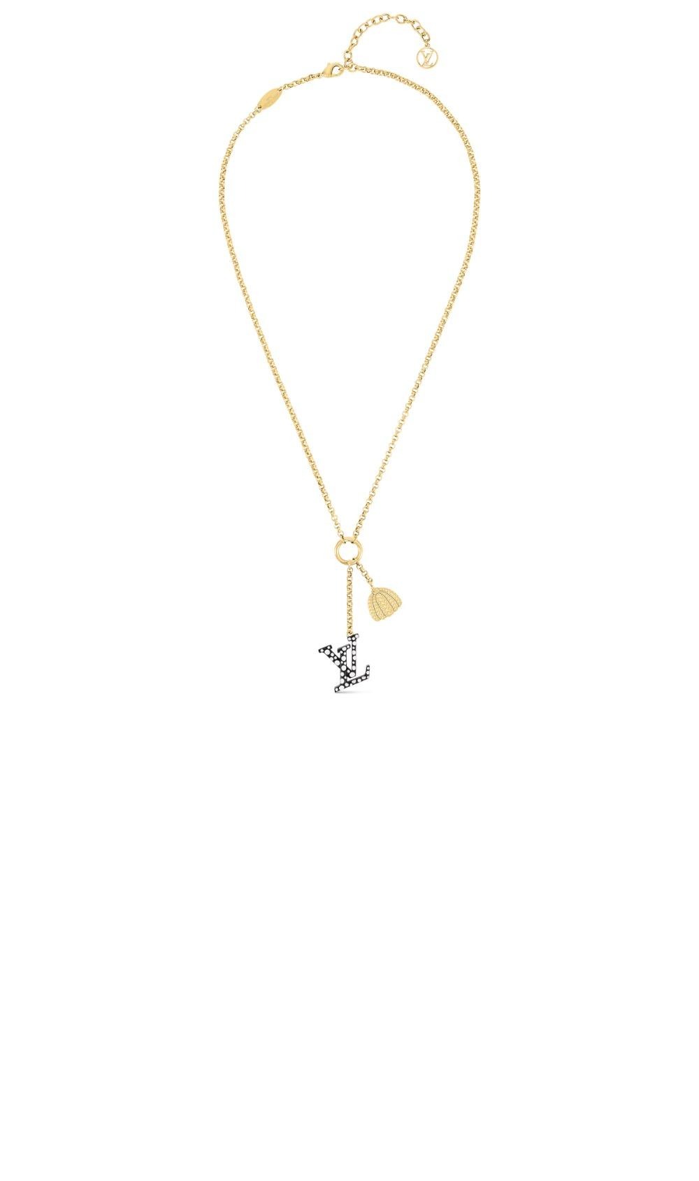 루이비통 아이코닉 인피니티 도트 목걸이 M01079