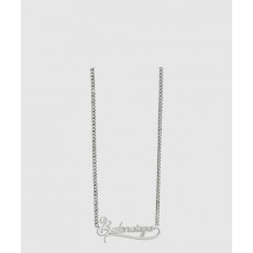 발렌시아가 로고 드롭 목걸이 674577