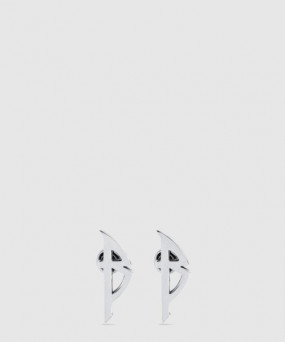 발렌시아가 타이포 메탈 귀걸이 787785