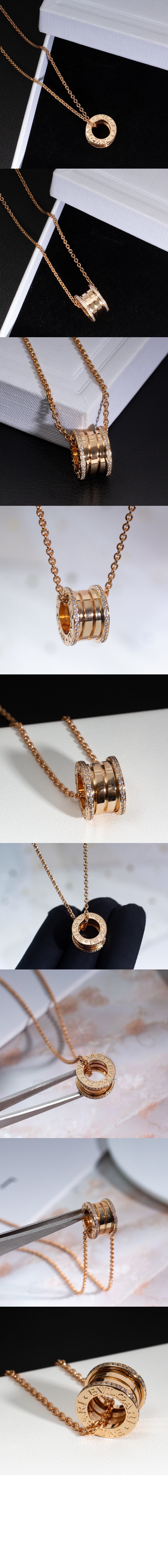 불가리 비제로원 네크리스 358346