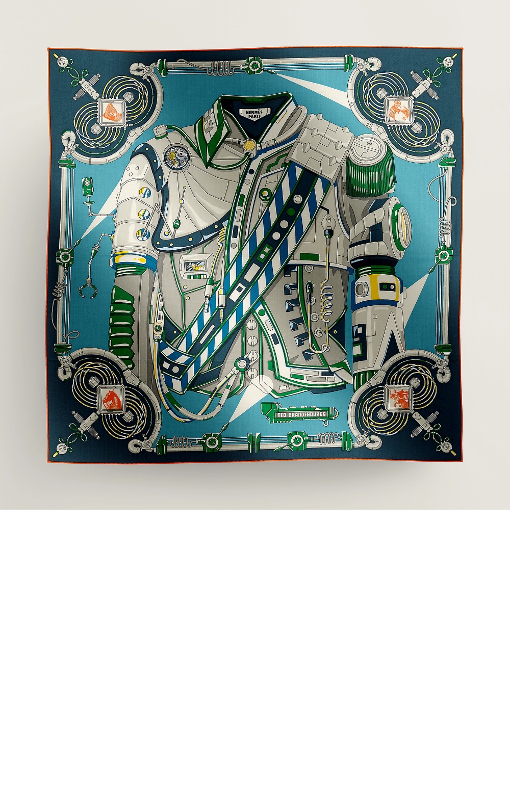 에르메스 Neo Brandebourgs 스카프 90