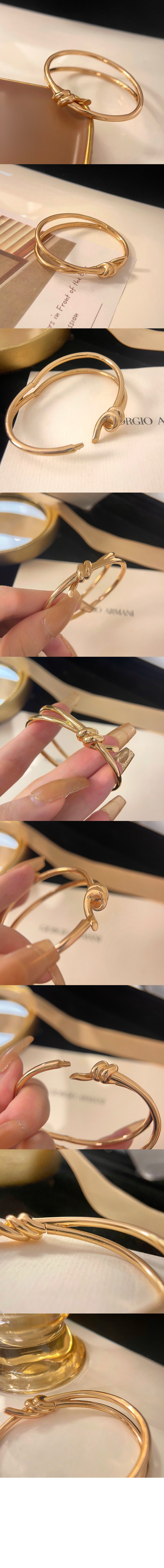 티파니앤코 더블 로 힌게드 뱅글