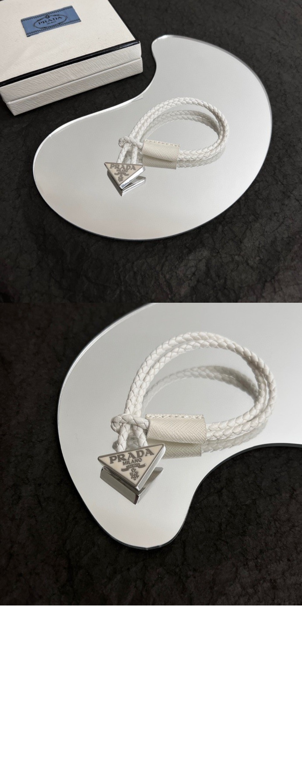 프라다 뱅글 나파 가죽 팔찌 2IB288