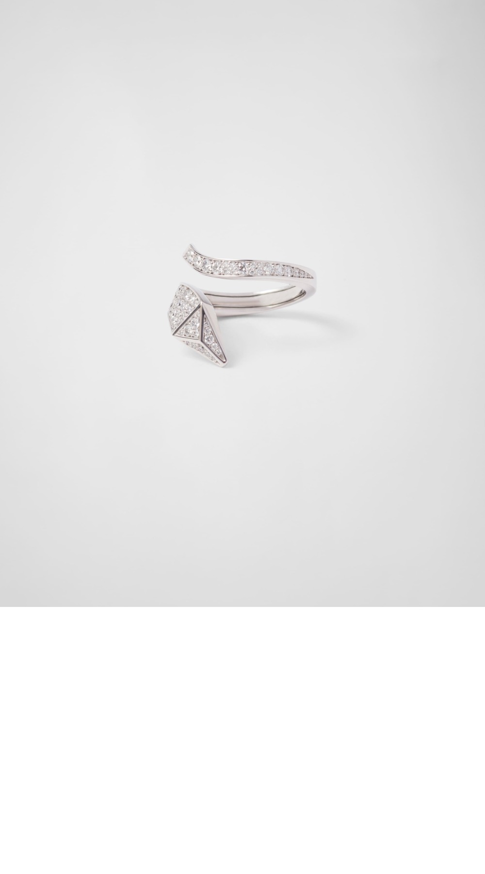 프라다 이터널 골드 스네이크 미니 링 1JA142