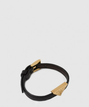 프라다 사피아노 가죽 브레이슬릿 1IB341