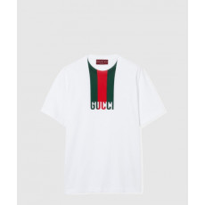 구찌 코튼 저지 티셔츠