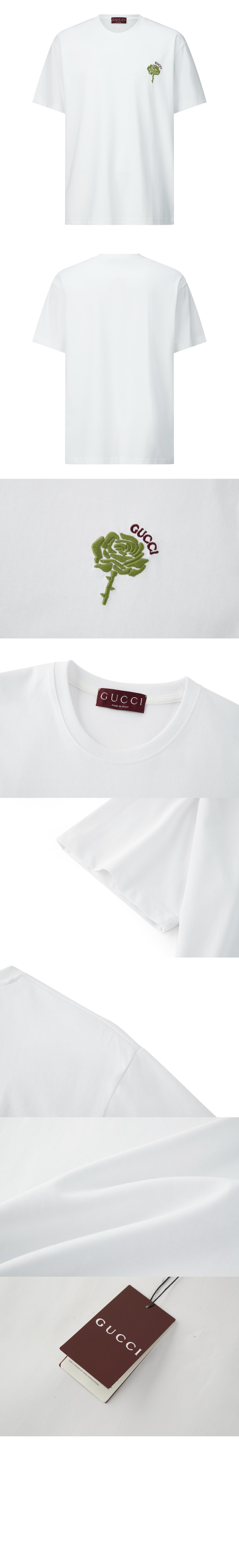 구찌 로고 프린트 반팔