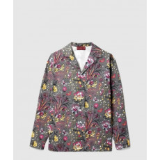 구찌 프린트 코튼 포플린 셔츠