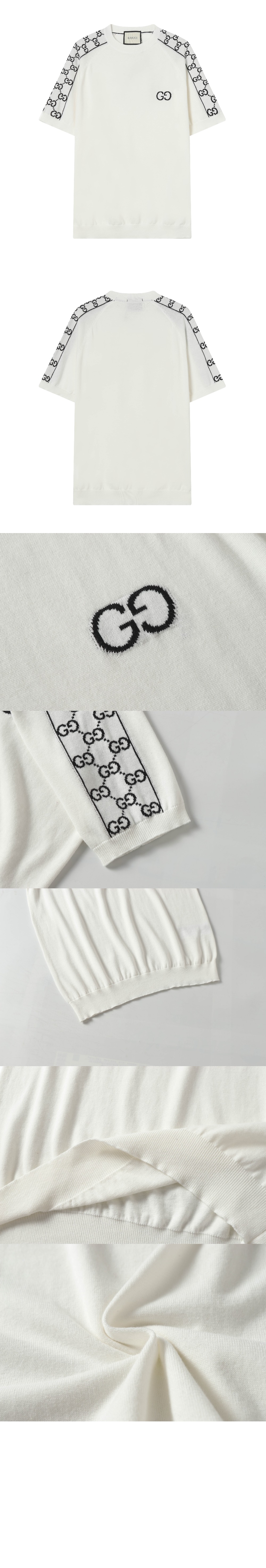 구찌 로고 프린트 반팔