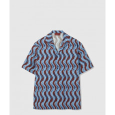 구찌 프린트 코튼 셔츠