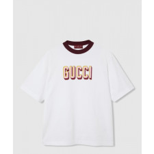 구찌 로고 프린트 반팔