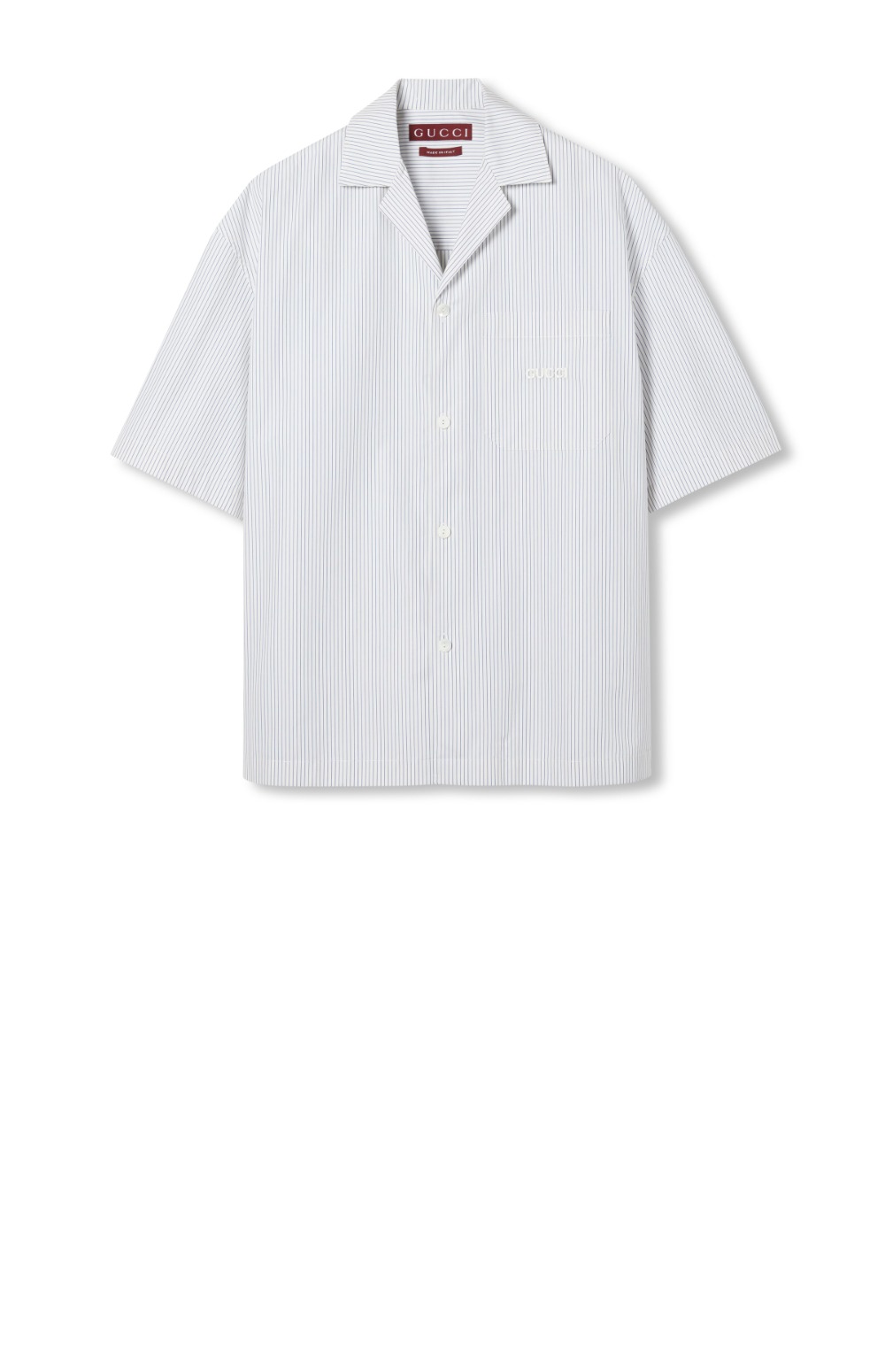 구찌 코튼 포플린 셔츠