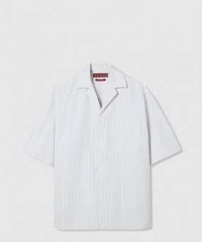 구찌 코튼 포플린 셔츠