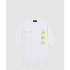 구찌 로고 프린트 반팔