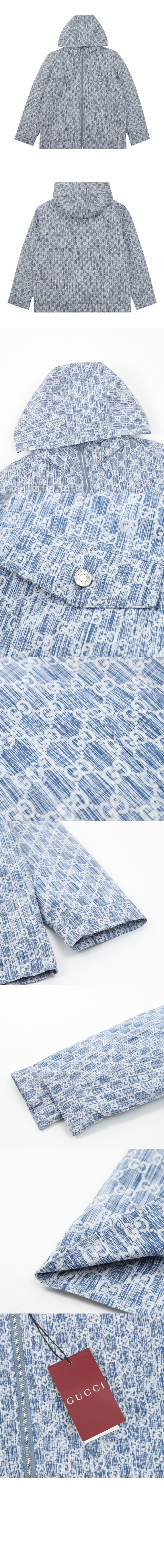 구찌 로고 집업 자켓