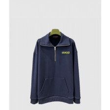 구찌 로고 프린트 면 톱