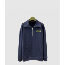 구찌 로고 프린트 면 톱