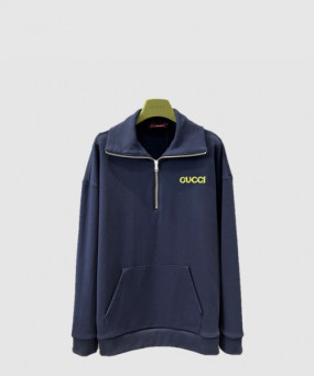 구찌 로고 프린트 면 톱