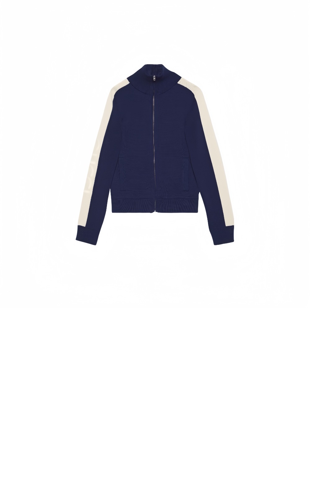 구찌 코튼 니트 지퍼 봄버 자켓