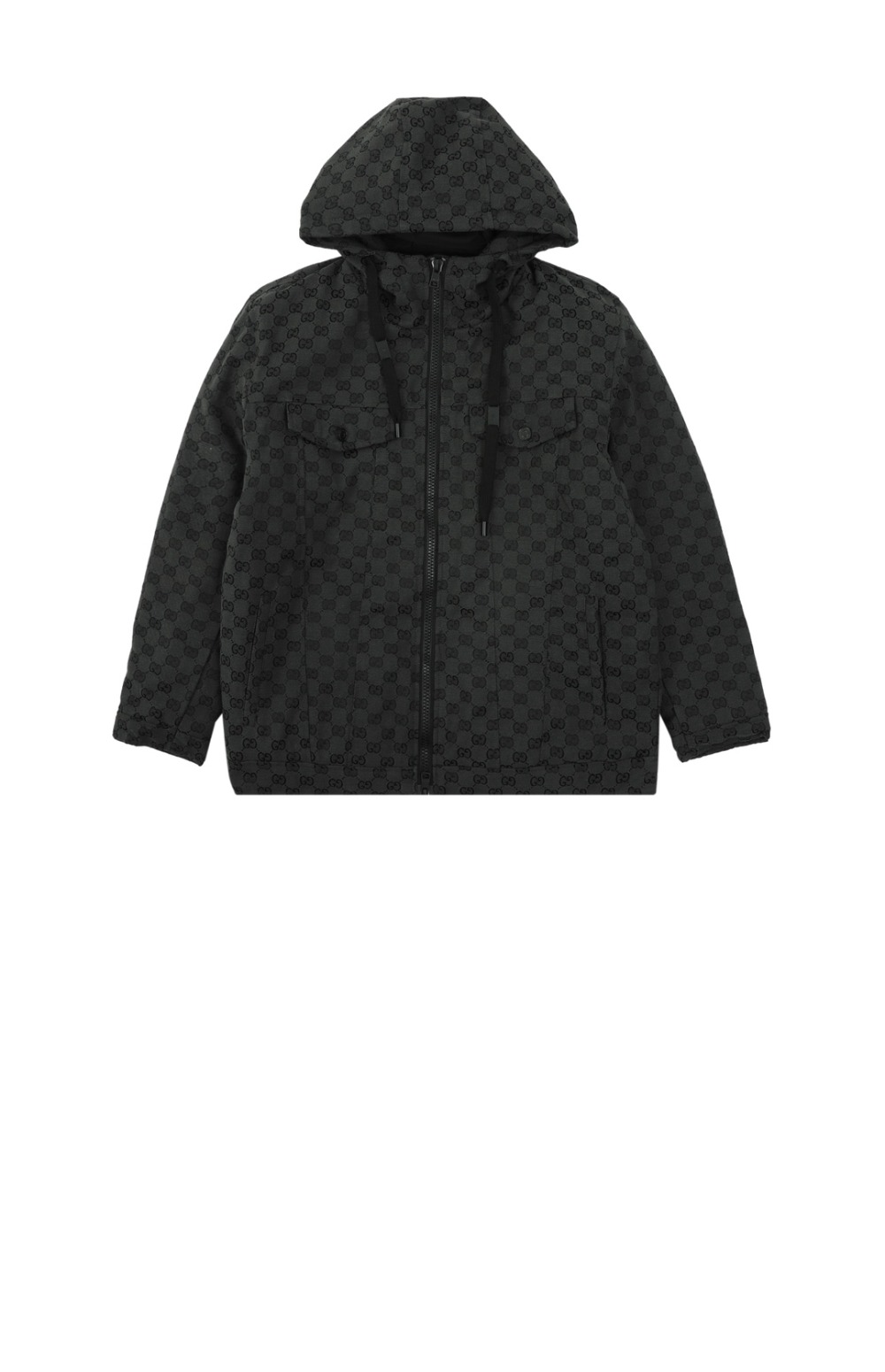 구찌 로고 집업 자켓