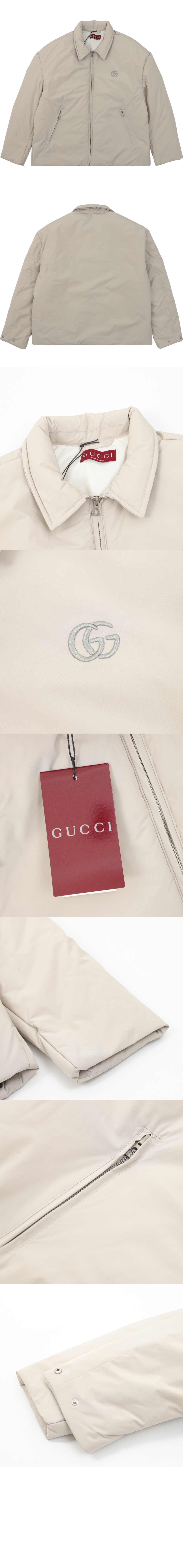 구찌 로고 집업 자켓