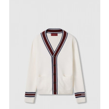 구찌 인타르시아 울 니트 가디건