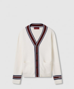 구찌 인타르시아 울 니트 가디건