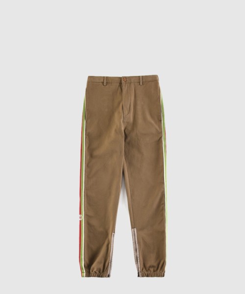 구찌 사이드 스트라이프 팬츠