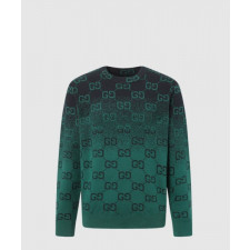 구찌 프린트 니트 톱