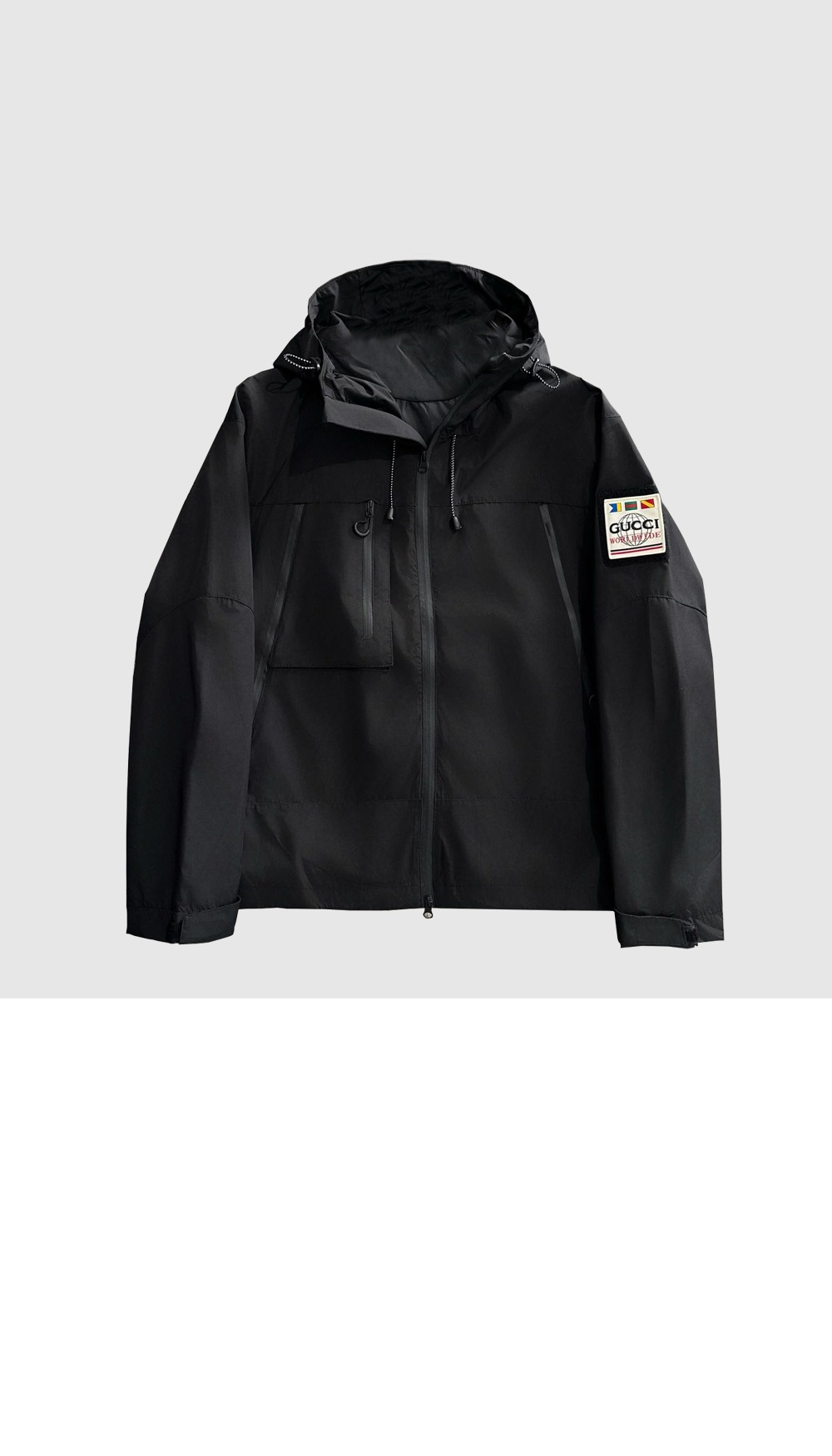 구찌 로고 집업 자켓