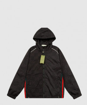 구찌 로고 집업 자켓