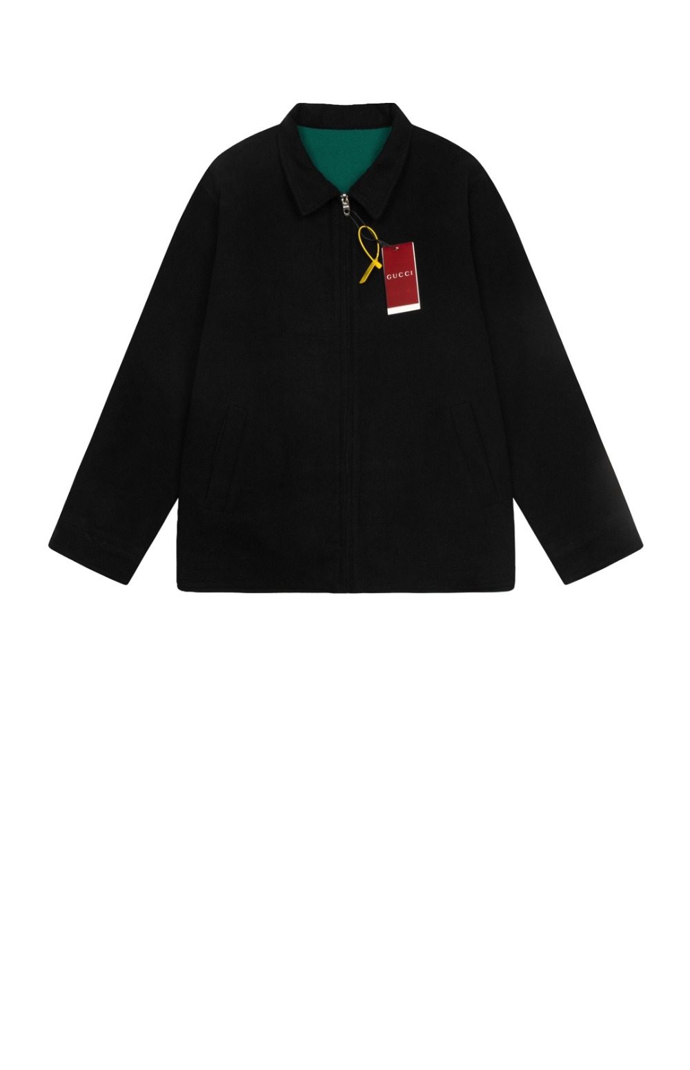 구찌 울 집 자켓 자가드