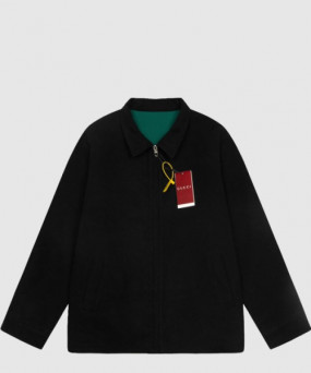 구찌 울 집 자켓 자가드