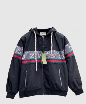 구찌 로고 집업 자켓