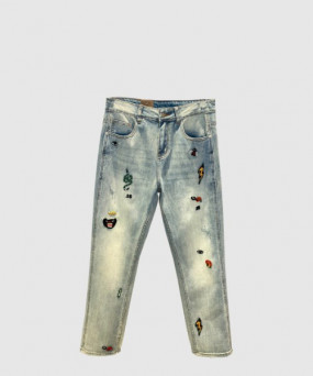 구찌 데님 팬츠