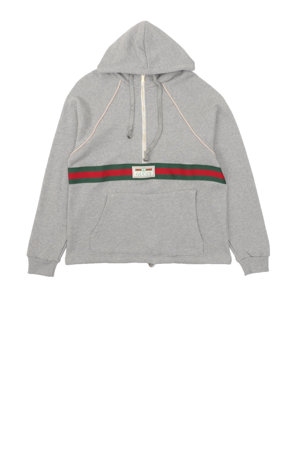 구찌 라벨 디테일의 스웨트셔츠