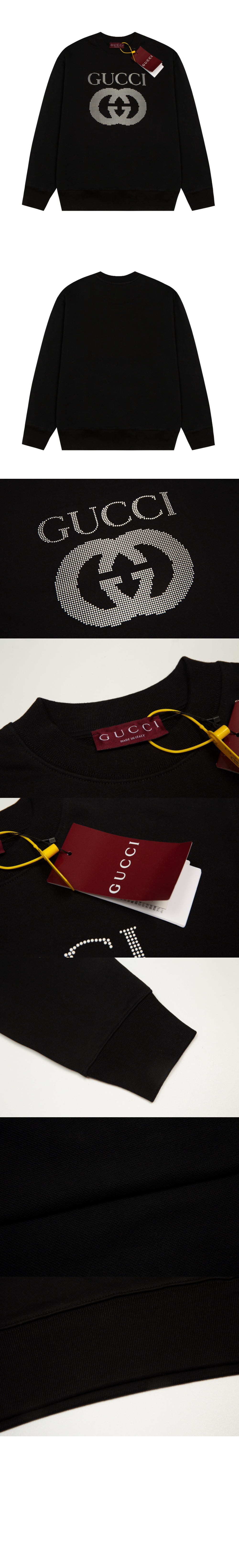 구찌 플라워 코튼 톱