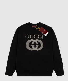 구찌 플라워 코튼 톱