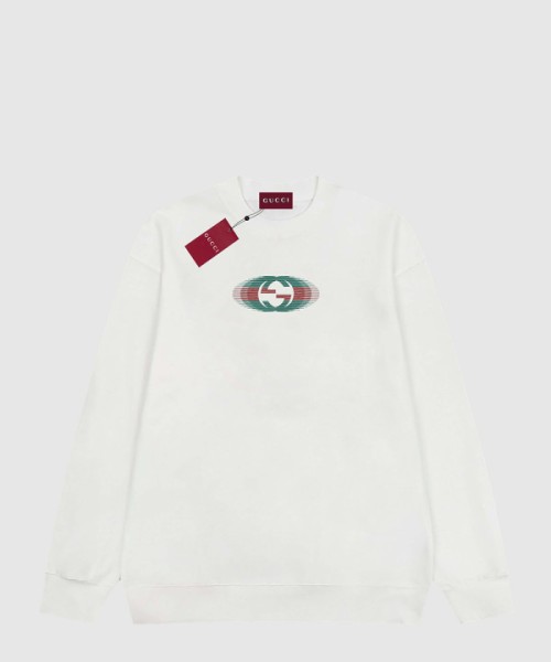 구찌 코튼 저지 프린트 스웨트셔츠