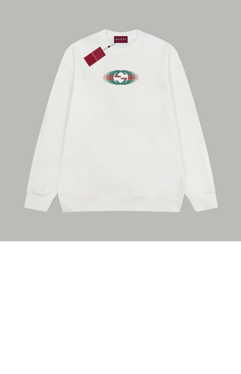 구찌 코튼 저지 프린트 스웨트셔츠