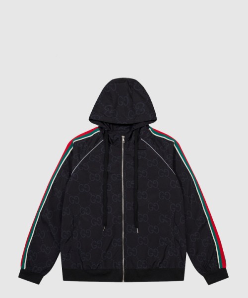 구찌 로고 집업 자켓