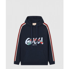 구찌 플라워 코튼 톱