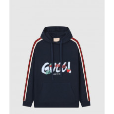 구찌 플라워 코튼 톱