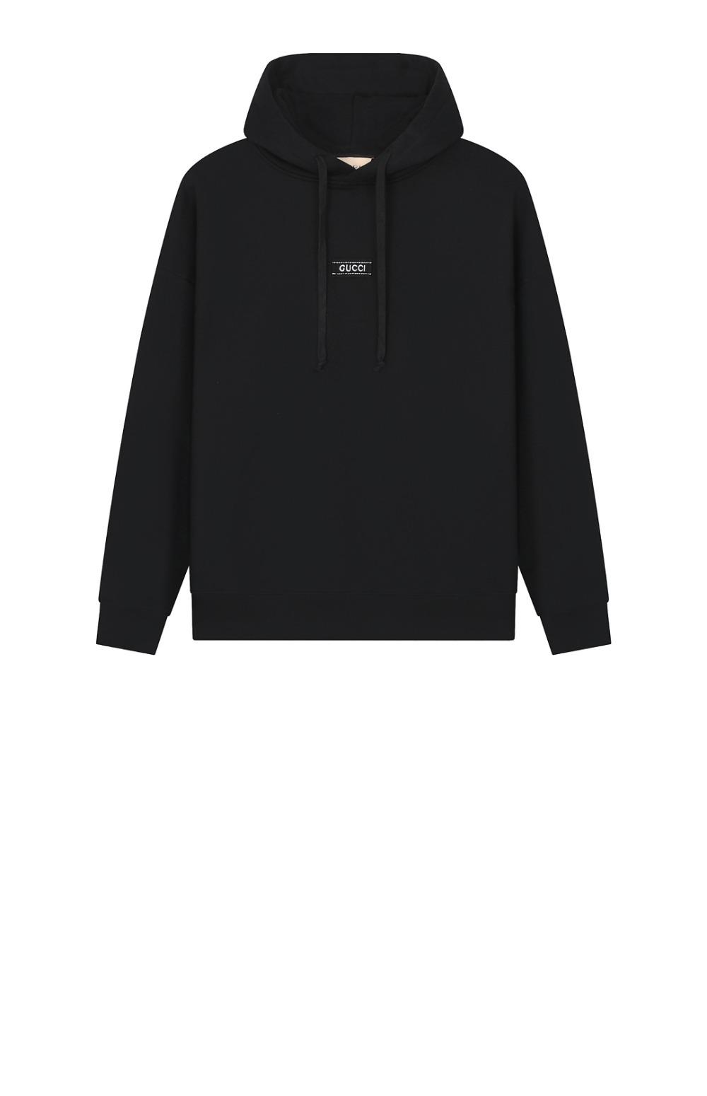 구찌 코튼 저지 후드 스웨트셔츠